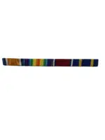 WW1 Canadian CEF Ribbon Bar With RCMP Long Service WW1 Canadian CEF Ribbon Bar With RCMP Long Service