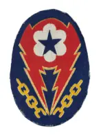 WW2 US Army European Theater of Operations British Made Canvas Patch