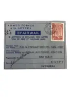 WW2 Canadian RCAF Letter Signed by Billy Bishop VC