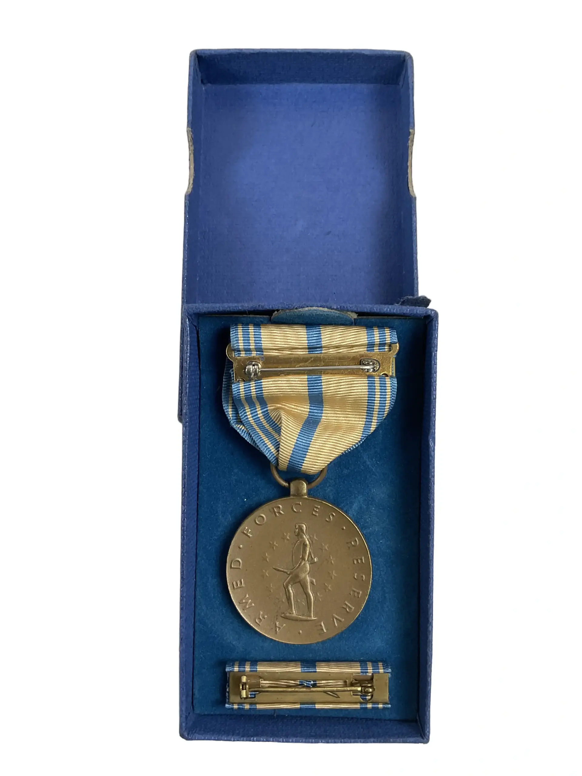 US Army Reserve Forces Medal Full Size With Medal Bar In Box US Army Reserve Forces Medal Full Size With Medal Bar In Box