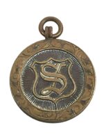 Royal Life Saving Society Streatham Secondary School South London Swimming Medal Named L. Kimber Dated 1935 (1)