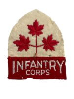 WW2 Canadian Infantry Corps Shoulder Title Insignia