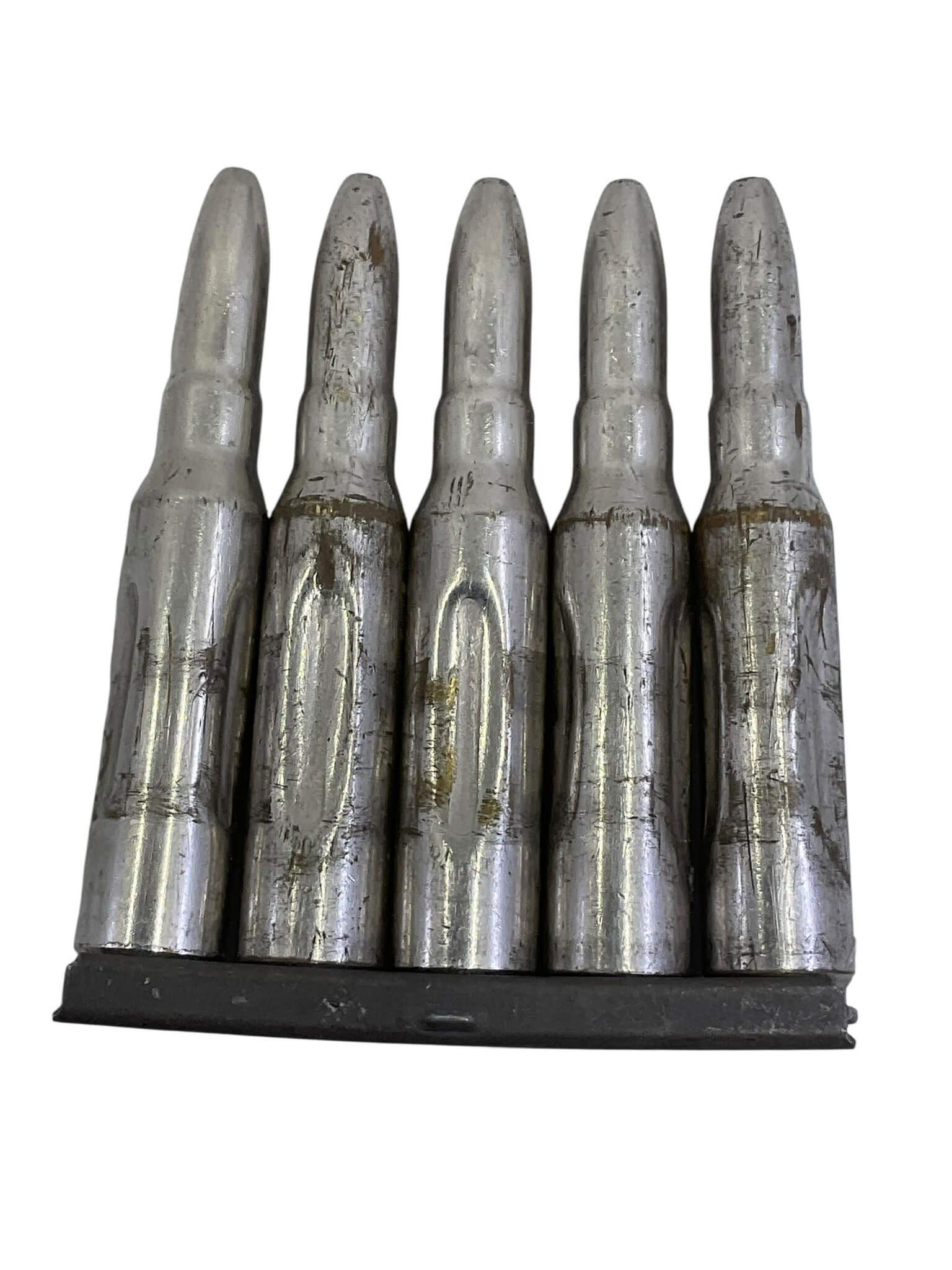 Canadian Forces 7.62mm Dummy Rounds With Clip INERT Canadian Forces 7.62mm Dummy Rounds With Clip INERT