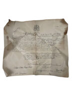 Canadian 2nd Dragoons Chaplain Officer's Commission Dated 1921