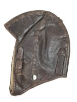 WW2 German Luftwaffe Leather Pilot's Helmet 2