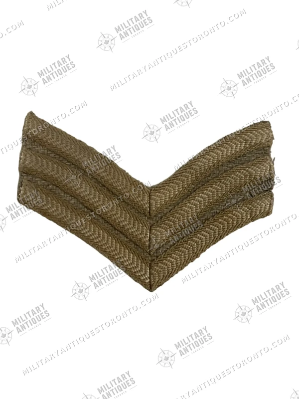 Ww1 Sergeant Ranks WW1 British BEF Sergeant Rank Insignia Single (2) - Military Antiques ...