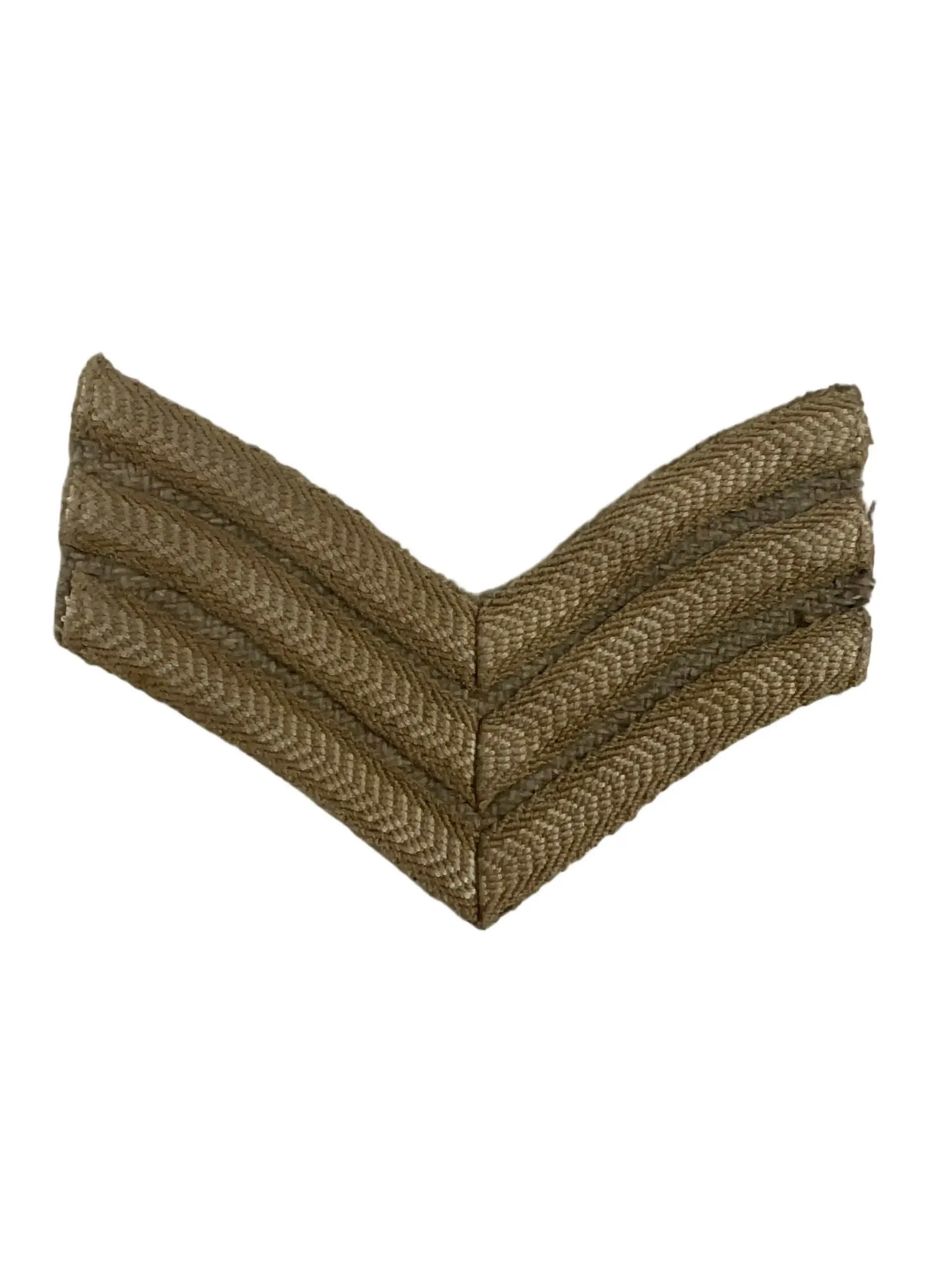 WW1 British BEF Sergeant Rank Insignia Single (2) WW1 British BEF Sergeant Rank Insignia Single (2)