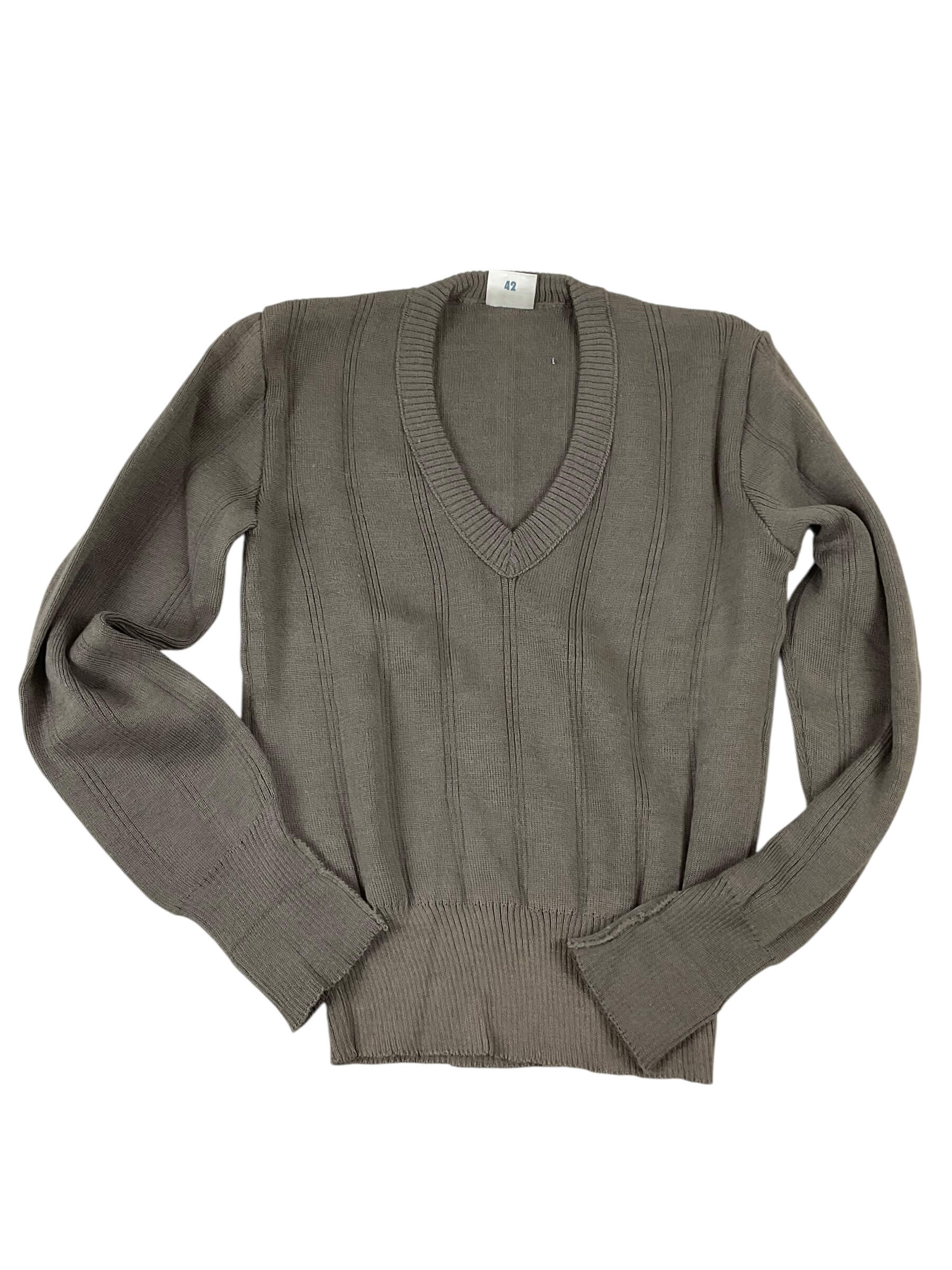 East German Army V-Neck Sweater East German Army V-Neck Sweater