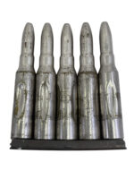 Canadian Forces 7.62mm Dummy Rounds With Clip INERT