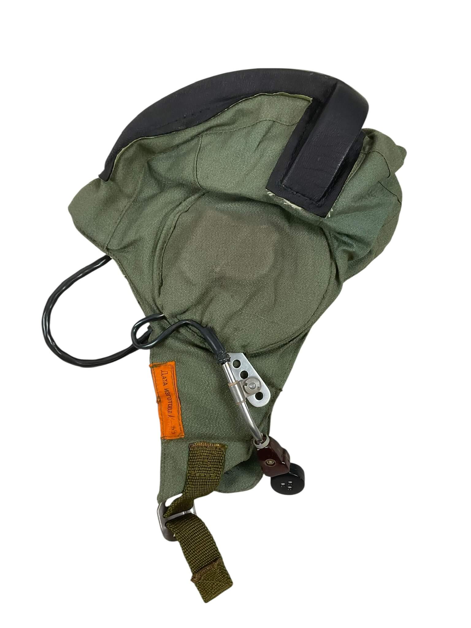 Russian Soviet Air Force GSh-6 High-Altitude MiG Fighter Pilot Helmet Russian Soviet Air Force GSh-6 High-Altitude MiG Fighter Pilot Helmet