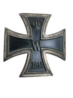 WW1 Imperial German Iron Cross 1st Class Silver Marked 800 WW1 Imperial German Iron Cross 1st Class Silver Marked 800