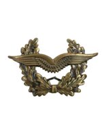German Luftwaffe Peak Cap Hat Badge