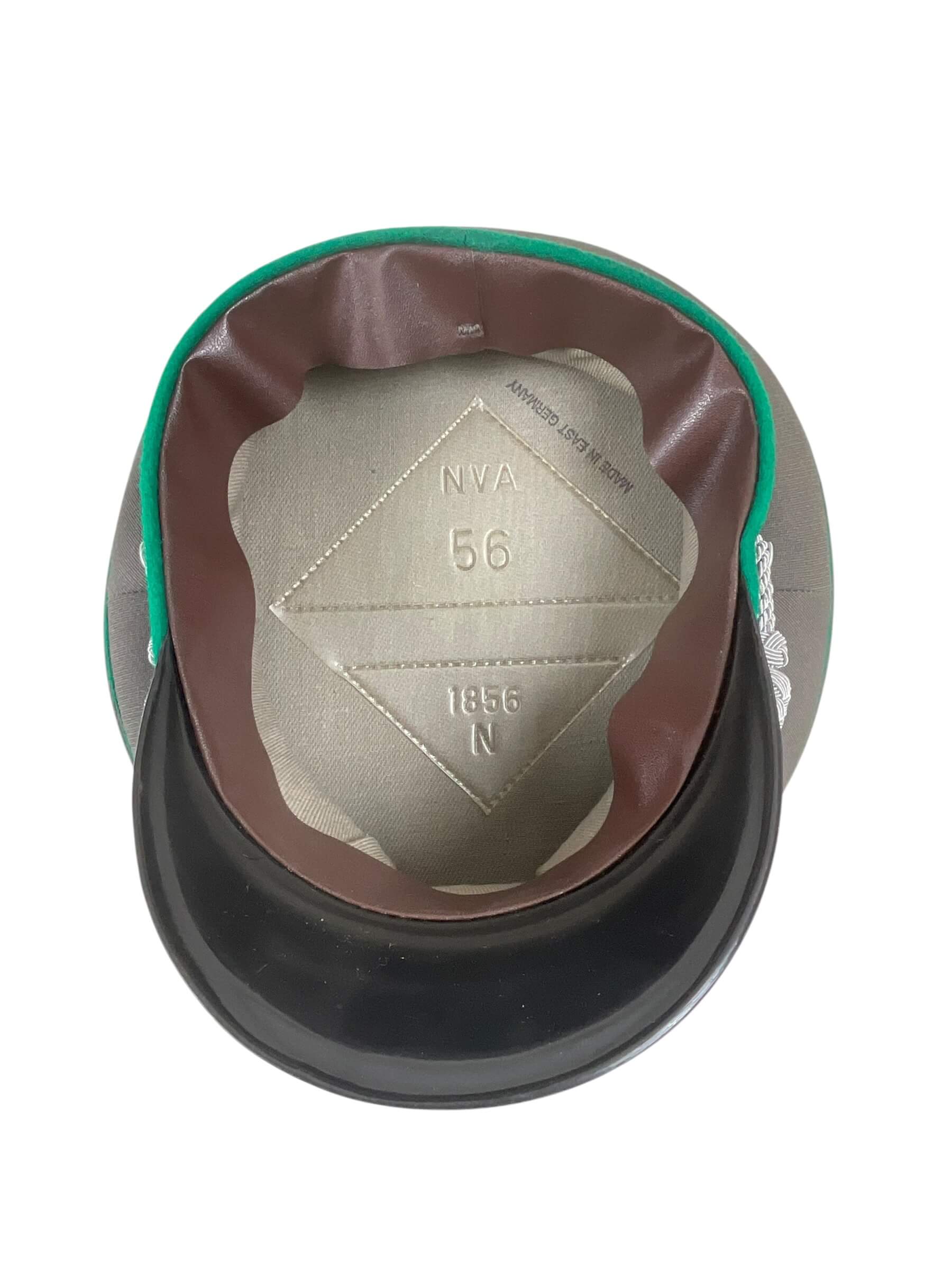 East German Border Guard Officer's Peak Cap Hat Size 56 East German Border Guard Officer's Peak Cap Hat Size 56