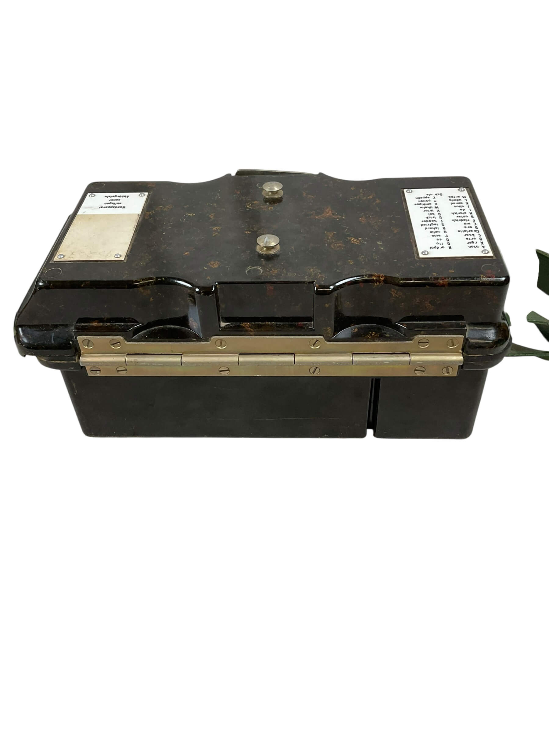 East German VEB FF63M Bakelite Field Phone East German VEB FF63M Bakelite Field Phone