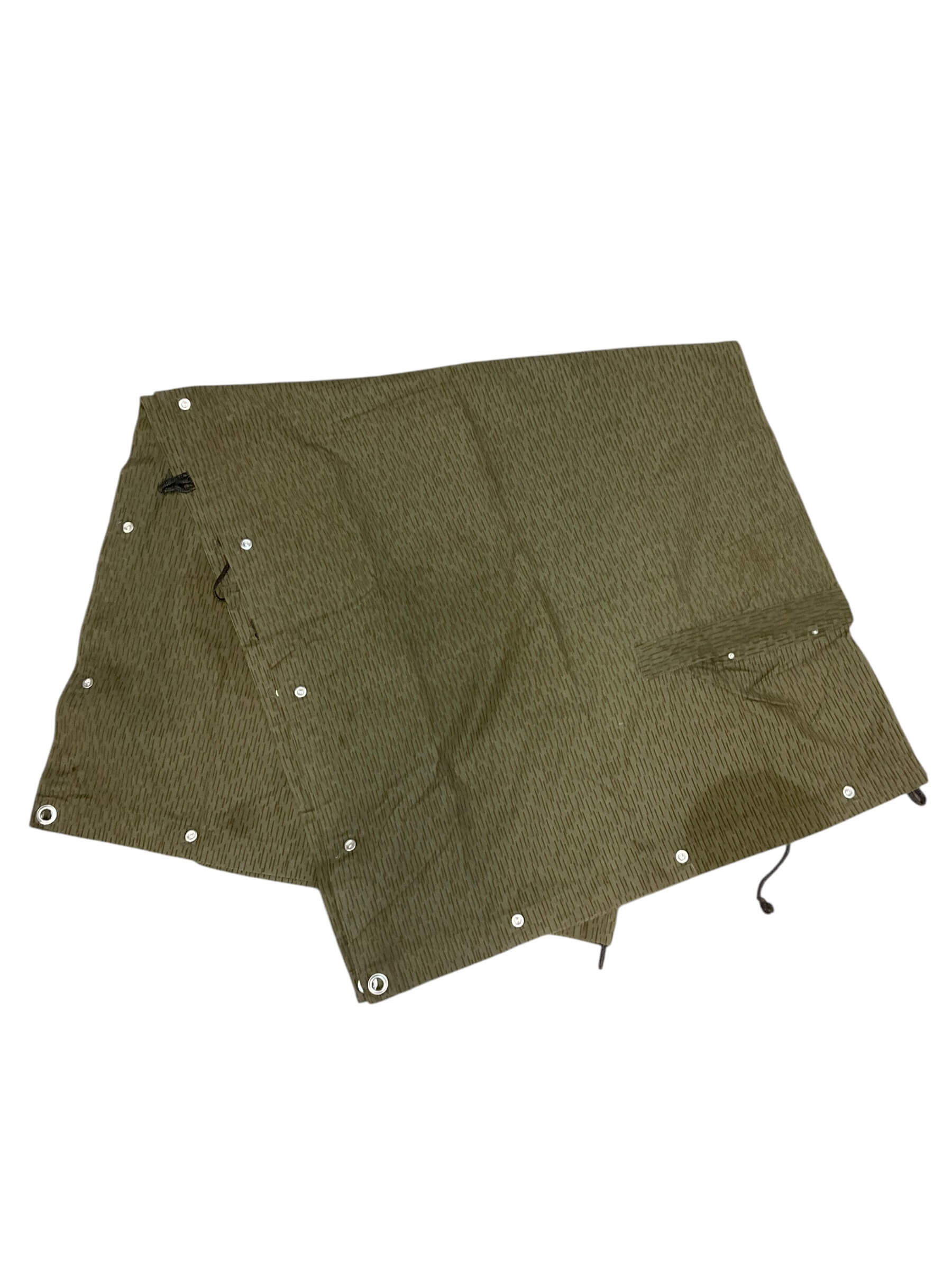 East German Army Camouflage Rain Pattern Zeltbahn East German Army Camouflage Rain Pattern Zeltbahn