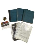 WW2 Canadian RCAF Log Book and Medal Group Squadron Leader D.J. Lewis