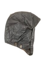 WW2 German Luftwaffe Leather Pilot's Helmet 3
