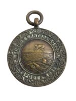 Royal Life Saving Society S.E. London Central Schools Swimming Medal Named L. Kimber Dated 1930