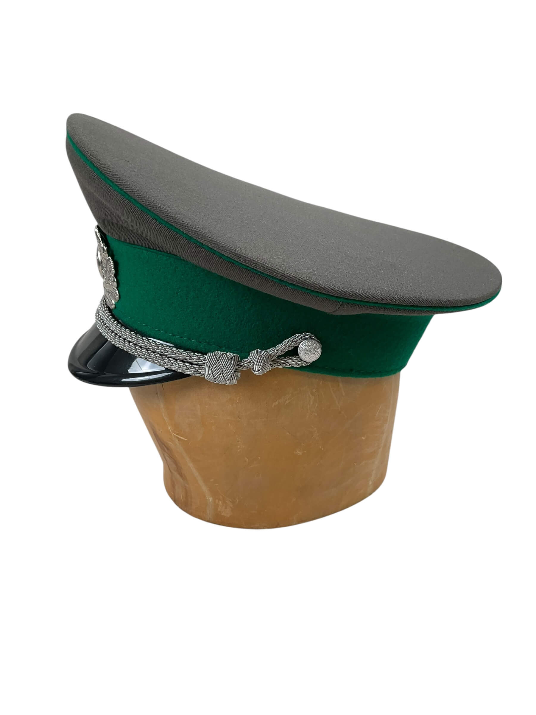 East German Border Guard Officer's Peak Cap Hat Size 56 East German Border Guard Officer's Peak Cap Hat Size 56
