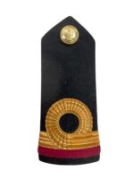 Canadian RCN Navy Officer's Medical Surgeon Lieutenant Shoulder Board Insigina Single Canadian RCN Navy Officer's Medical Surgeon Lieutenant Shoulder Board Insigina Single