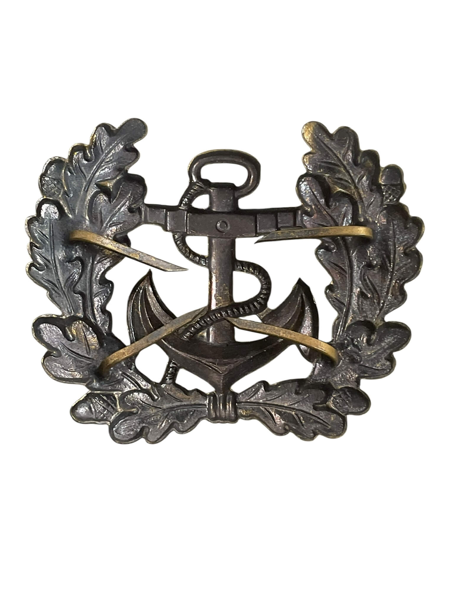 German Navy Kriegsmarine Peak Cap Hat Badge German Navy Kriegsmarine Peak Cap Hat Badge
