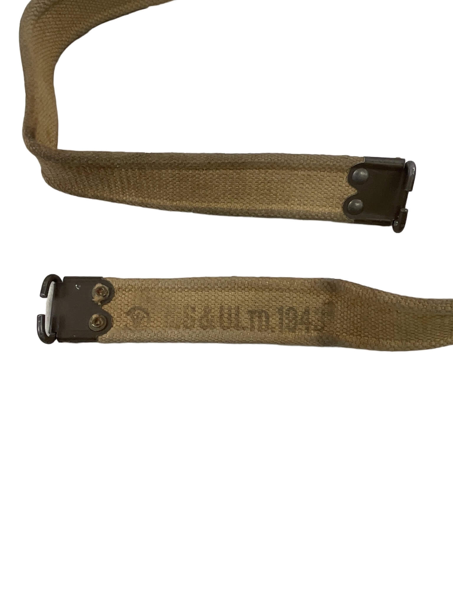 WW2 Canadian Army Lee Enfield Sling 1943 Dated C Broad Arrowed WW2 Canadian Army Lee Enfield Sling 1943 Dated C Broad Arrowed