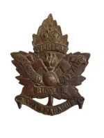 WW1 Canadian CEF 2nd Battalion Collar Inisignia Single