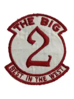 Canadian Forces The Big 2 Best in the West RCAF Squadron Crest Patch Vintage