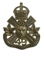 WW2 Canadian The Loyal Edmonton Regiment Cap Badge