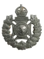 WW2 Canadian Royal Winnipeg Rifles Cap Badge