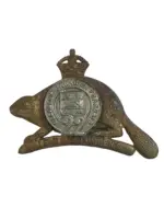 WW2 Canadian R22E Vandoos Cap Badge