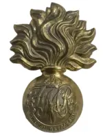 WW2 Canadian Fusiliers Mont Royal Cap Badge