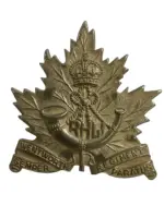 WW2 Canadian Royal Hamilton Light Infantry Wentworth Regiment Cap Badge