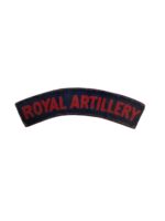 WW2 Canadian Royal Artillery Canvas Shoulder Title Insignia Single