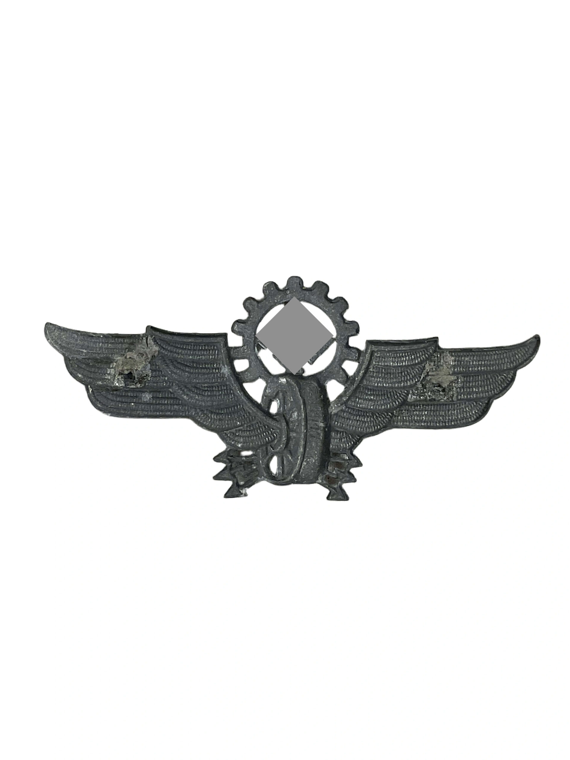 WW2 German Reichsbahn Railway Peak Cap Badge WW2 German Reichsbahn Railway Peak Cap Badge