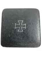 WW2 German Iron Cross 1st Class Case EMPTY