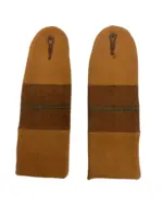 WW2 Irish Regiment of Canada Tartan Shoulder Boards Insignia Pair