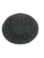 WW2 British Rifle Regiment Light Machine Gun Trade Badge