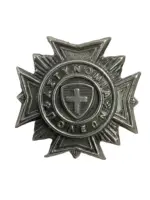 Greek Greece Police Cap Badge