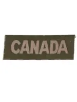 WW2 Canadian CANADA Canvas Shoulder Title Insignia Single