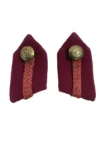 WW2 Royal Canadian Army Medical Corps Battledress Staff Officer's Collars Pair