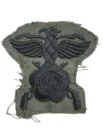 Japanese Army Infantry OD Green Cap Badge