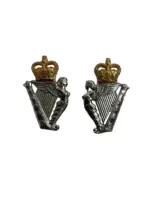 Canadian Irish Regiment of Canada Collars Insignia Pair