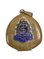 WW2 Royal Canadian Army Medical Corps Sweetheart Locket