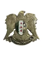 Syrian Armed Forces Cap Badge