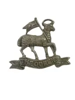 WW2 British Queen's Regiment Collar Insignia Single