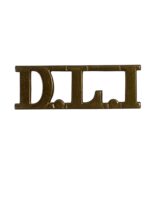 WW1 British BEF Durham Light Infantry Shoulder Title Insignia Single