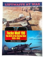WW2 German Luftwaffe Focke Wulf 190 Birth of the Butcher Bird Luftwaffe at War No 8 Used Softcover Reference Book