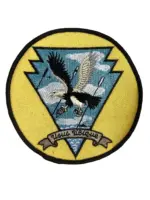 US USN Navy VJ-4 Utility Squadron Crest Vintage