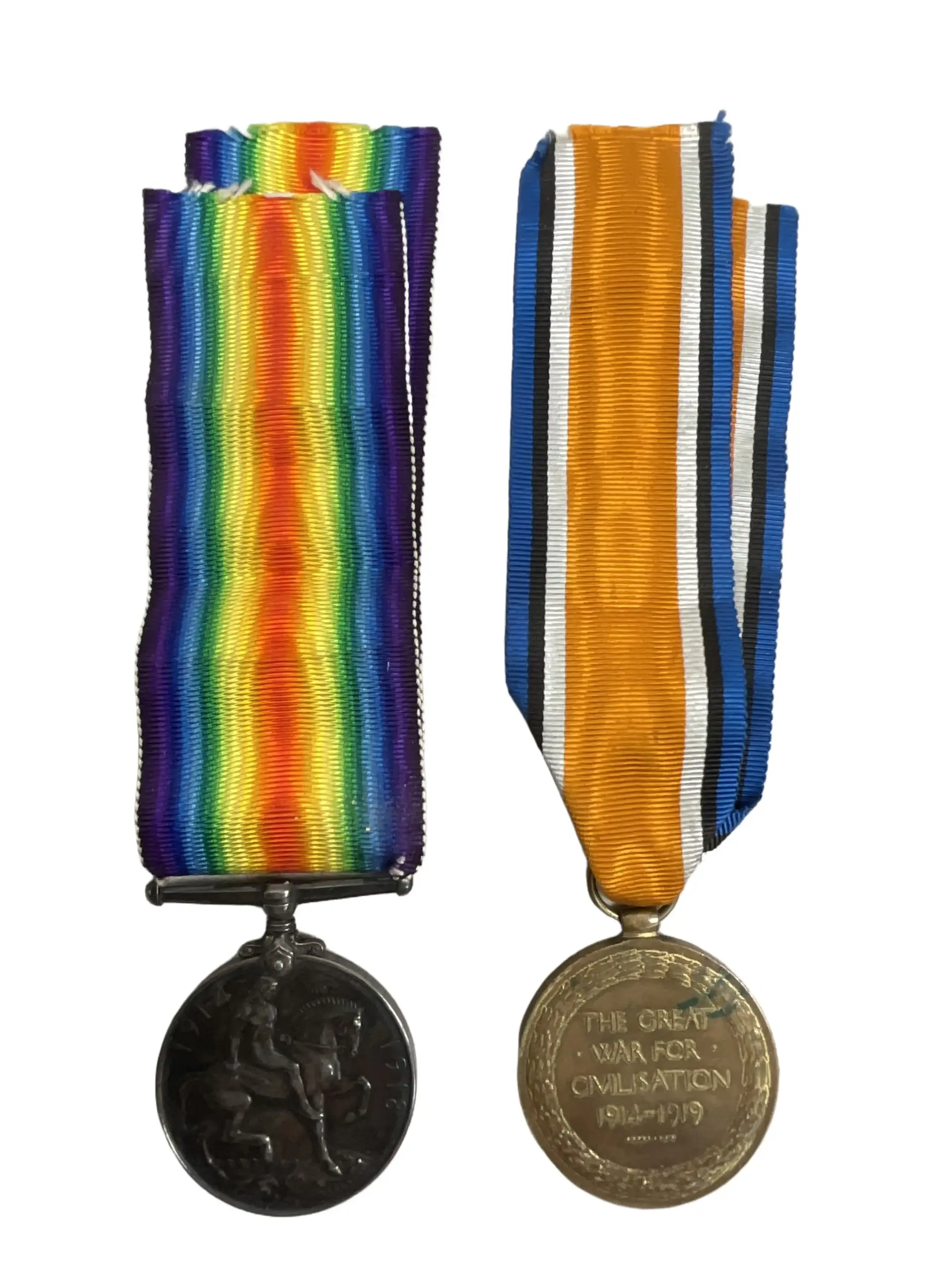 WW1 Canadian CEF CSEF Medal Group Pair Named 342541 PTE. A.F. Taylor WW1 Canadian CEF CSEF Medal Group Pair Named 342541 PTE. A.F. Taylor